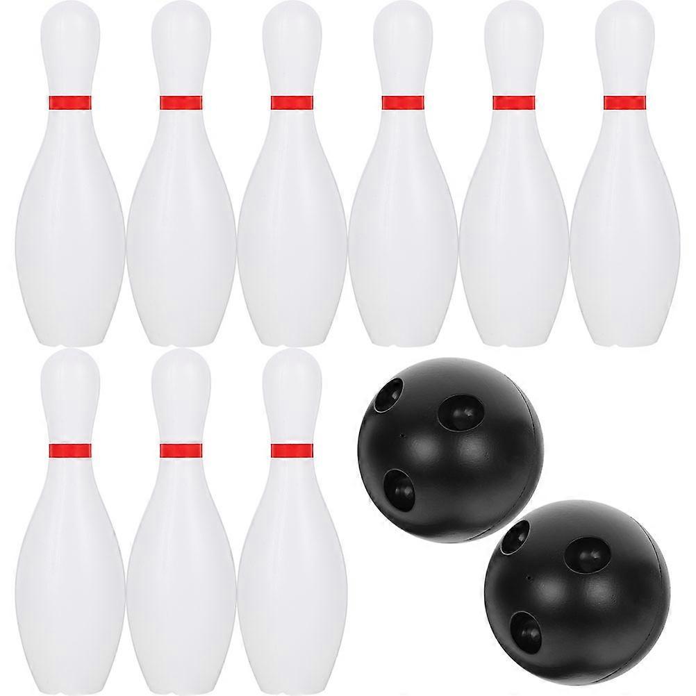 Bowling Toy Set Kids Bowling Set Kindergarten Activities Assorted Color Plastic Teamwork Encouragement 1 Set