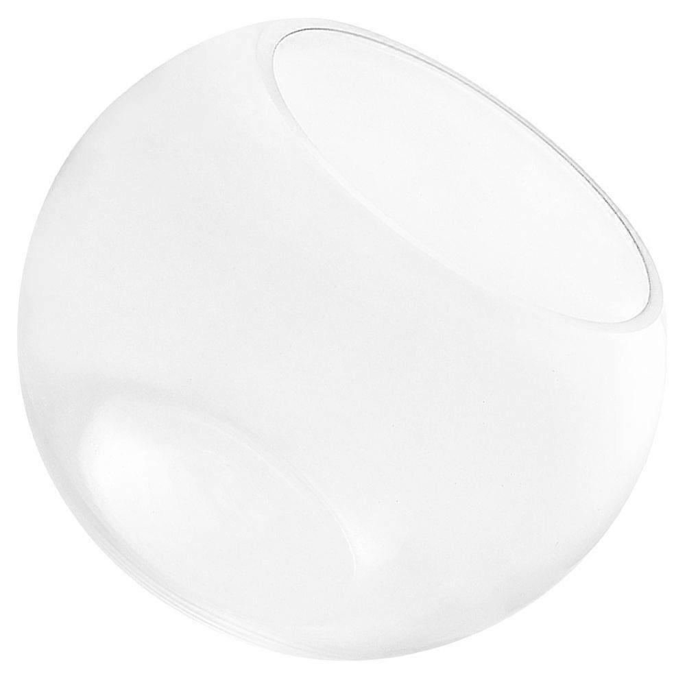 Glass Fish Bowl for Hydroponic Plants with Transparent Round Design