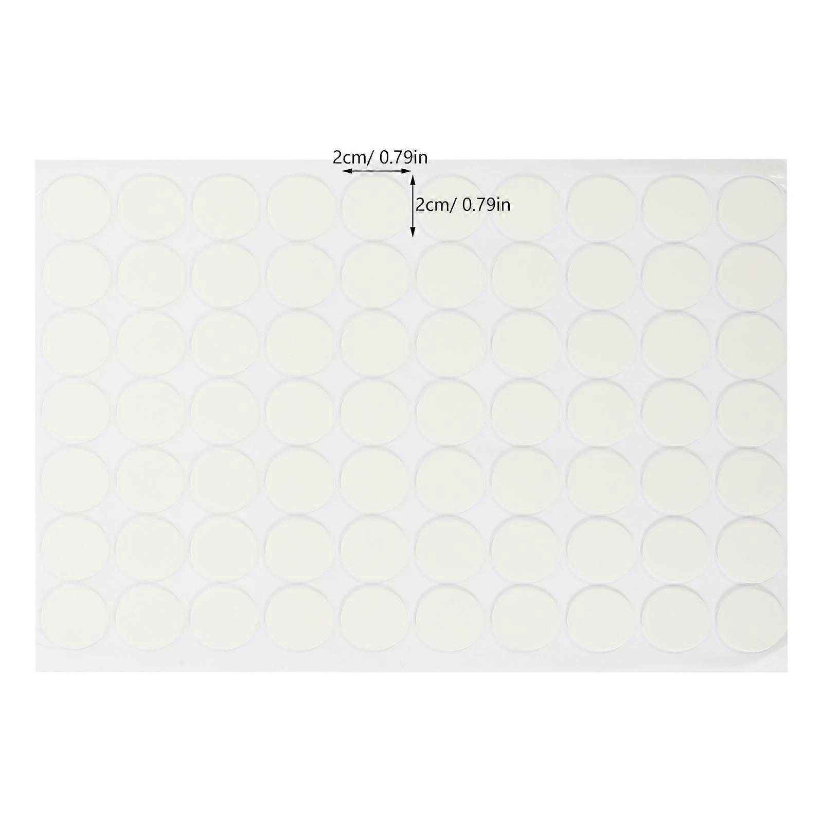 Clear Double Sided Tape Adhesive Dots for Wall Adhesive Removable 5 Sheets