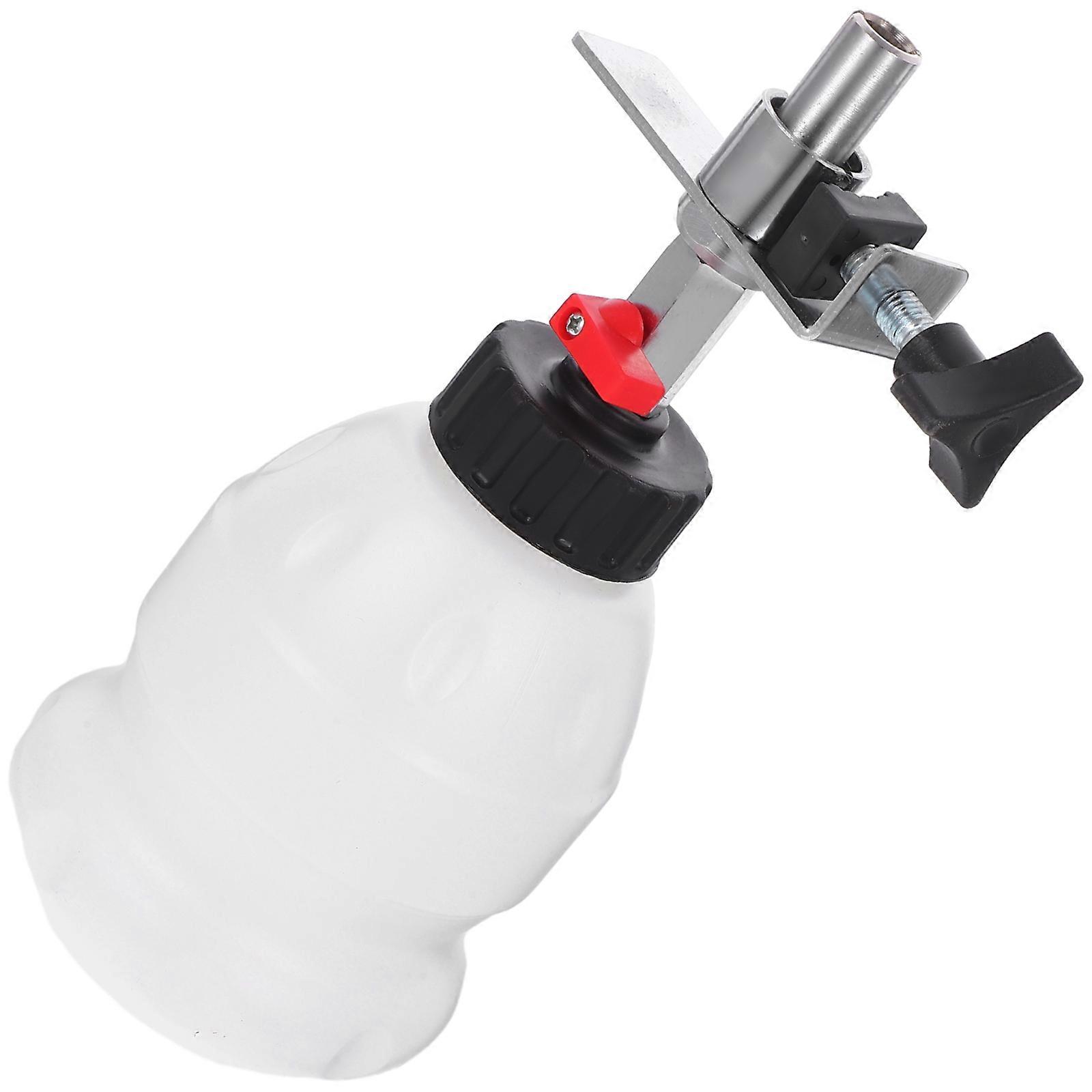 Car Brake Fluid Replacement Tool Durable Plastic Brake Fluid Bottle for Automobile Maintenance Assorted Color Adjustable Nozzle 1Set