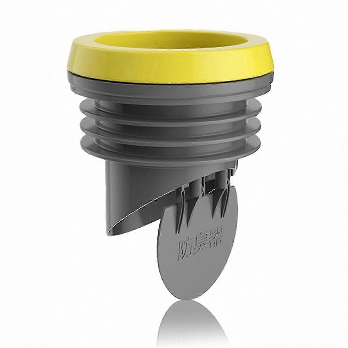 Wax Toilet Flange Ring with Anti-Backflow Valve - Fits 3.2-4 Inch Waste Pipes, Easy to Install, Durable and Reliable Solution