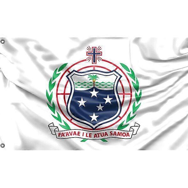 Samoa National Emblem Flagga FG1870