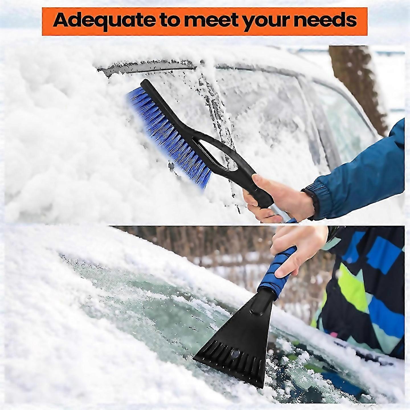 For Detachable Car Ice Scraper Car Snow Sweeping Shovel Blue