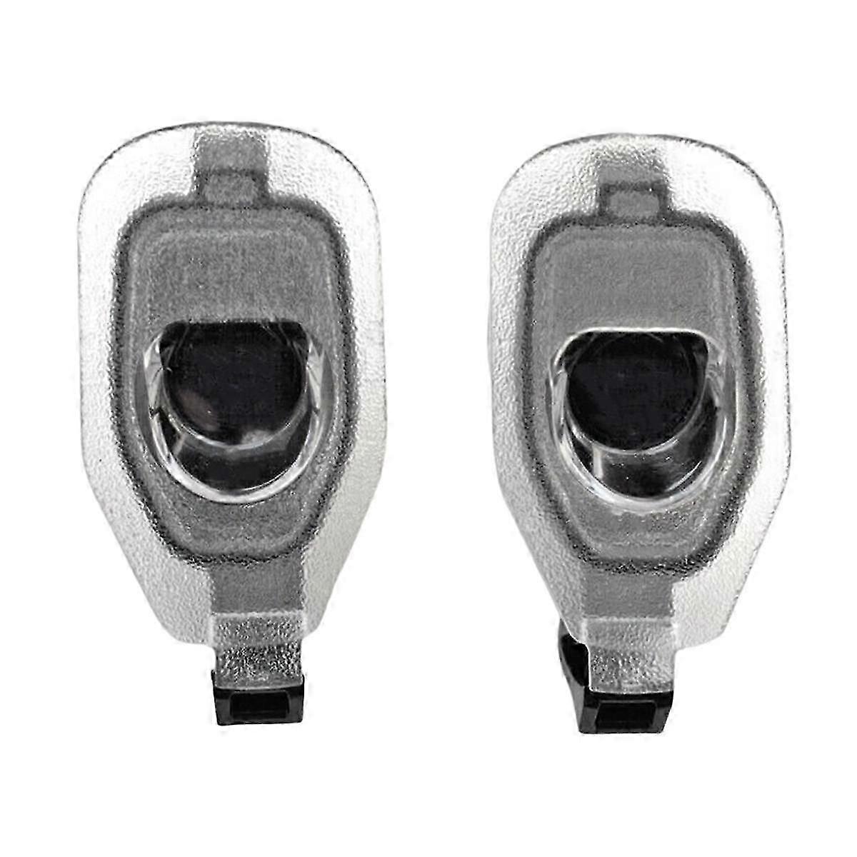 For 2015-2017 Pair Left Right View Mirror Bottom Puddle Lamp Light Clear FR3Z-13B375-C FR3Z-13B374-