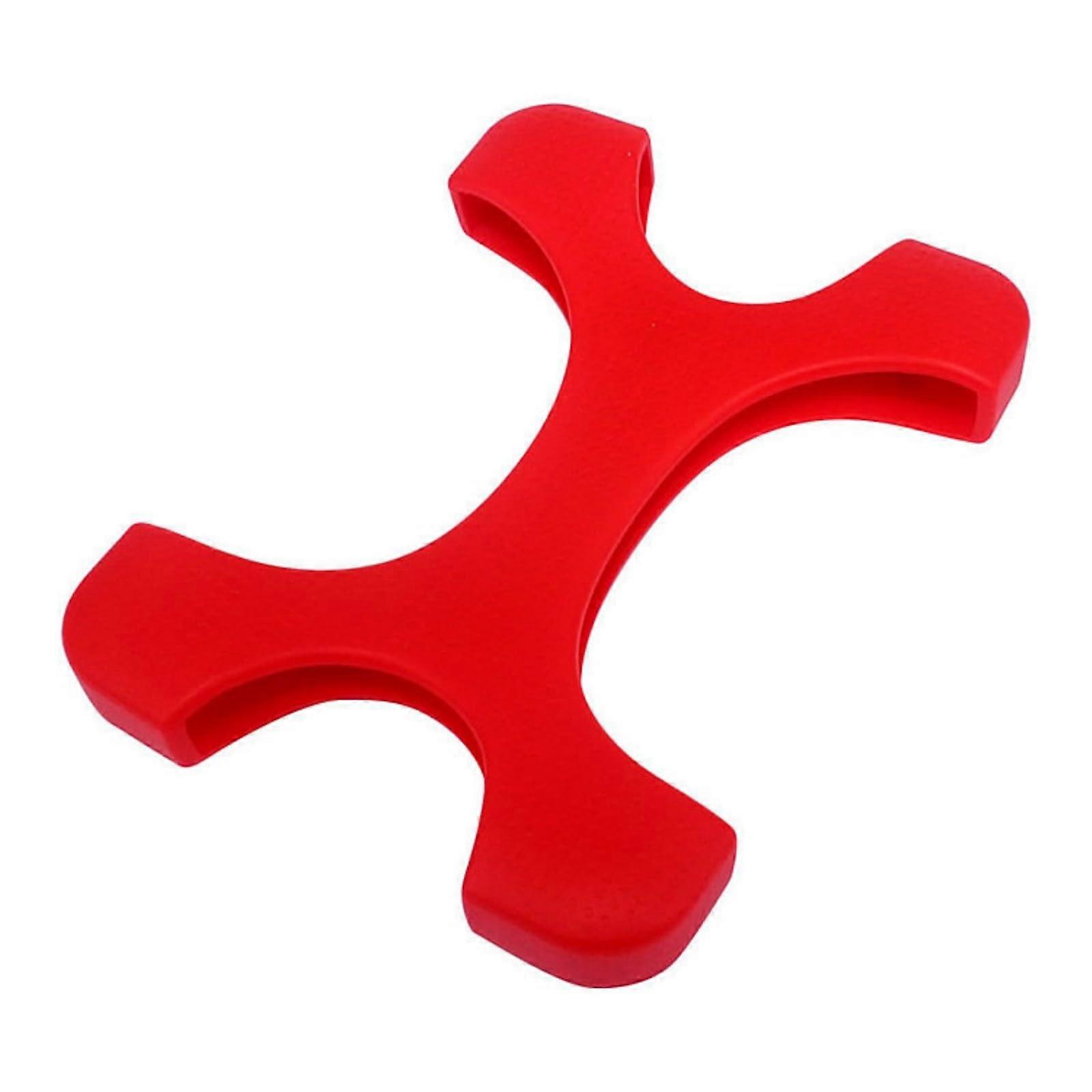 Resilient Silicone Case Covers For 2.5inch External Drives AntiSkid And Drop Defense Shockproof Enclosure Crimson