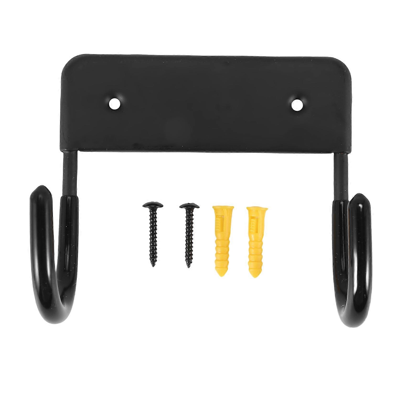 Wall Mounted Holder, Large & Small Ironing Board (Matte Black)