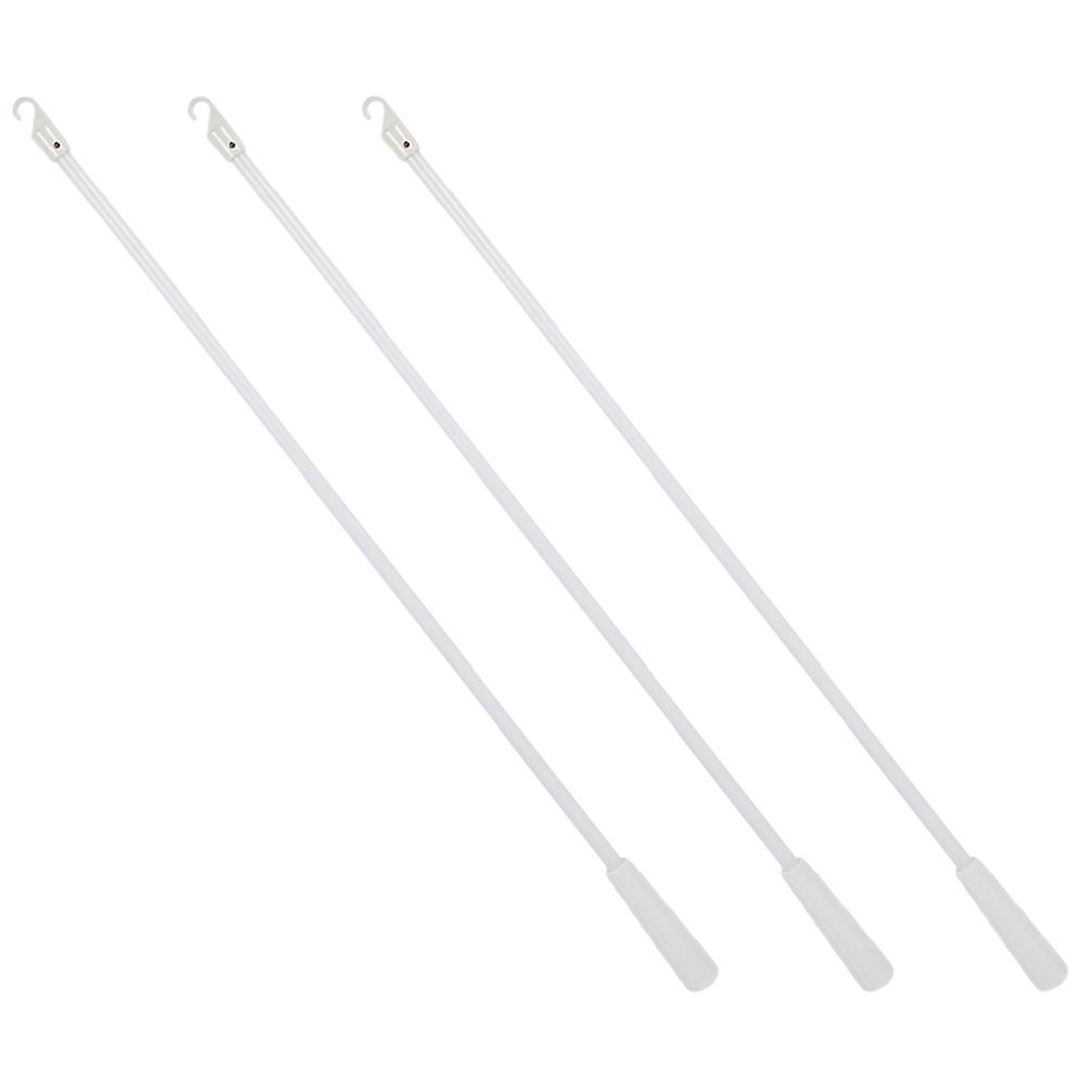 Fiberglass Vertical Blind Wand with Hook for Curtain Pull 15Pcs Set