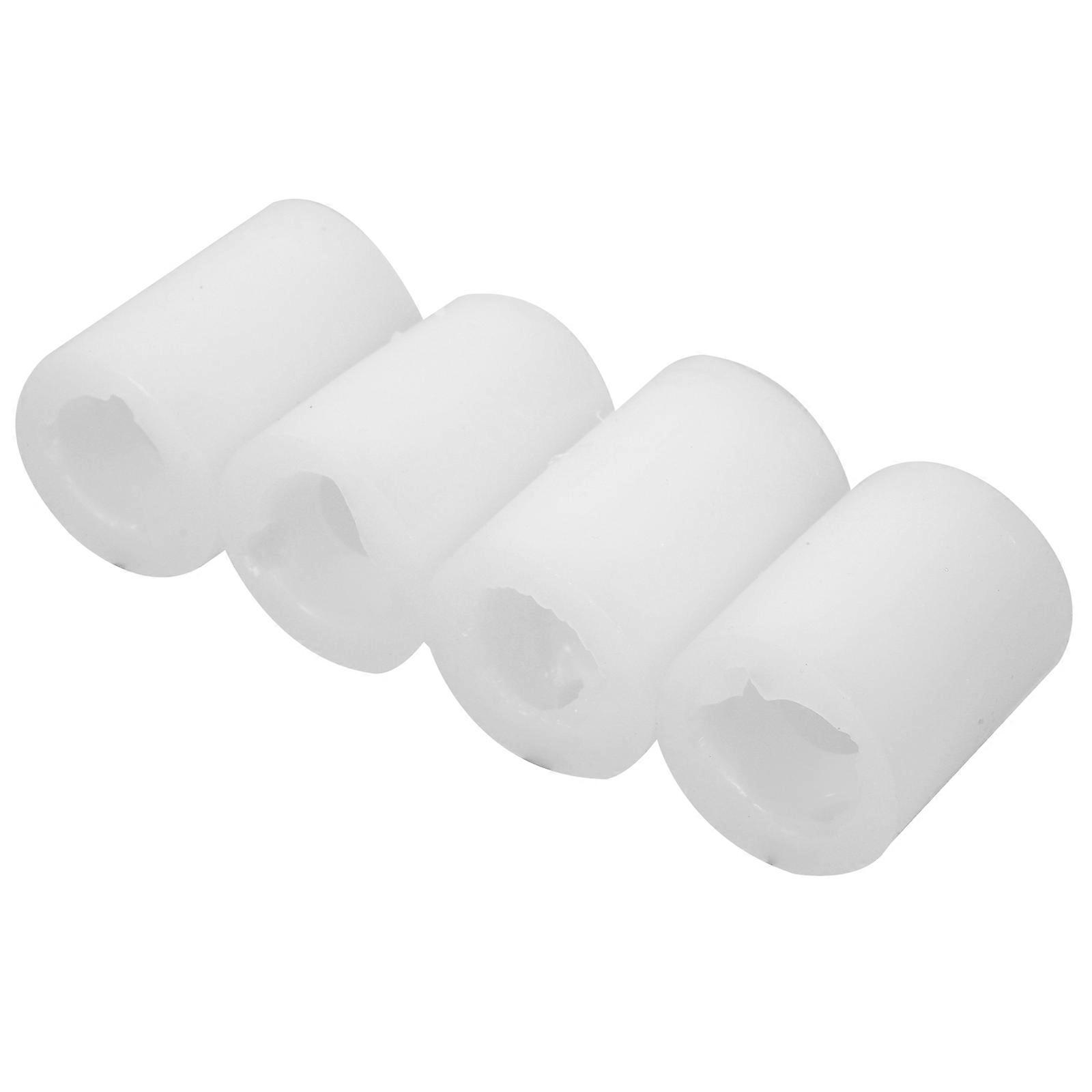 White Silicone Rabbit Mold for DIY Craft Making 16Pcs Pack