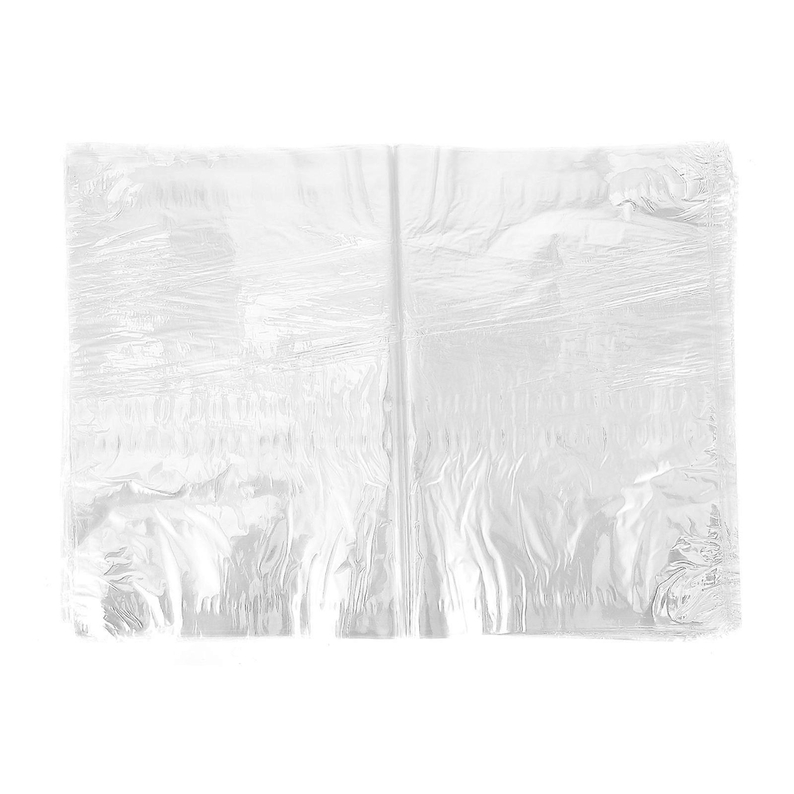 Clear Shrink Bag PVC Heat Shrink for Wrapping Use 100Pcs Transparent Bags