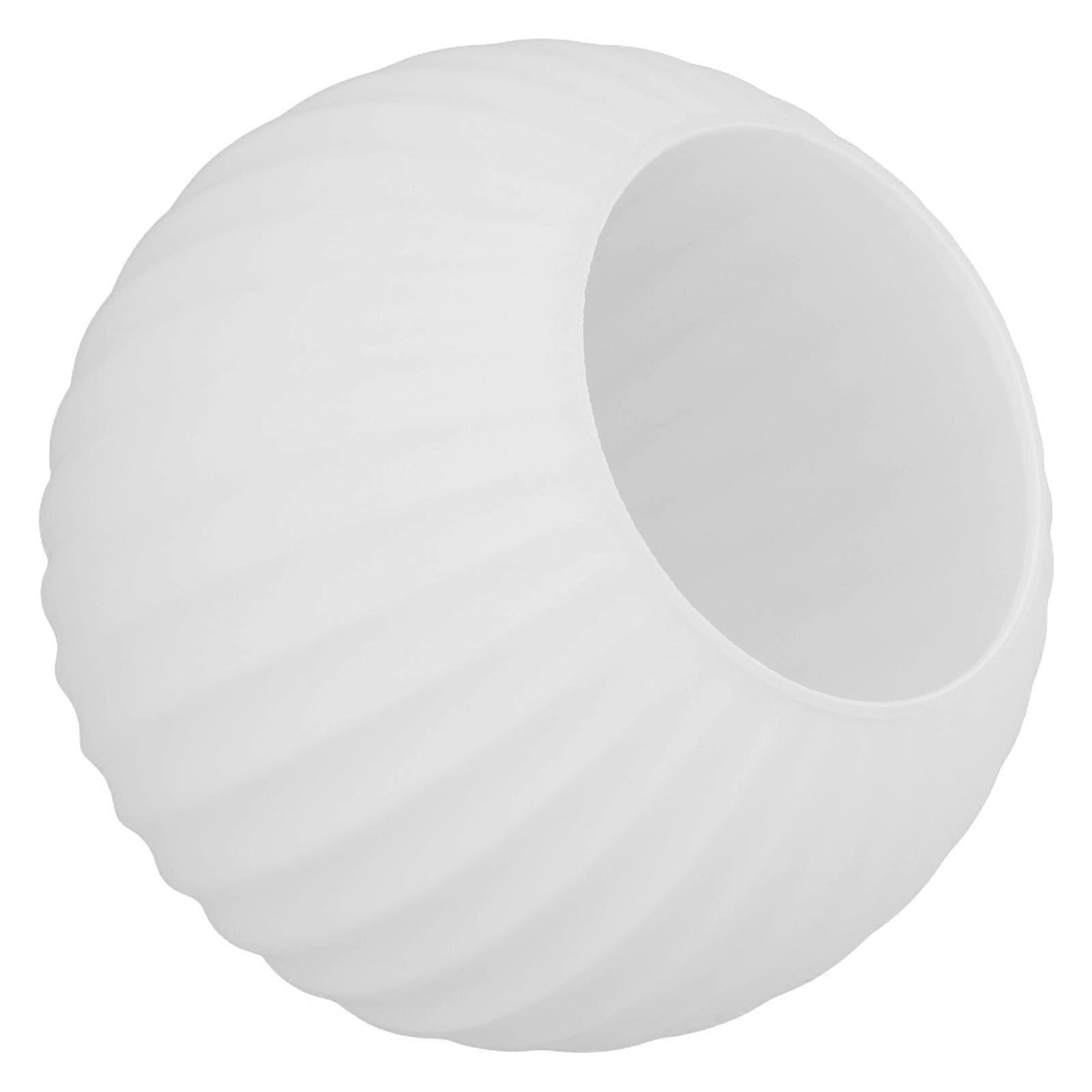 Replacement Glass Shades For Light Fixtures 2Pcs Small Globe Lamp Shade Soft Lighting Homeowners Indoor Decoration White Color DIY Accessory