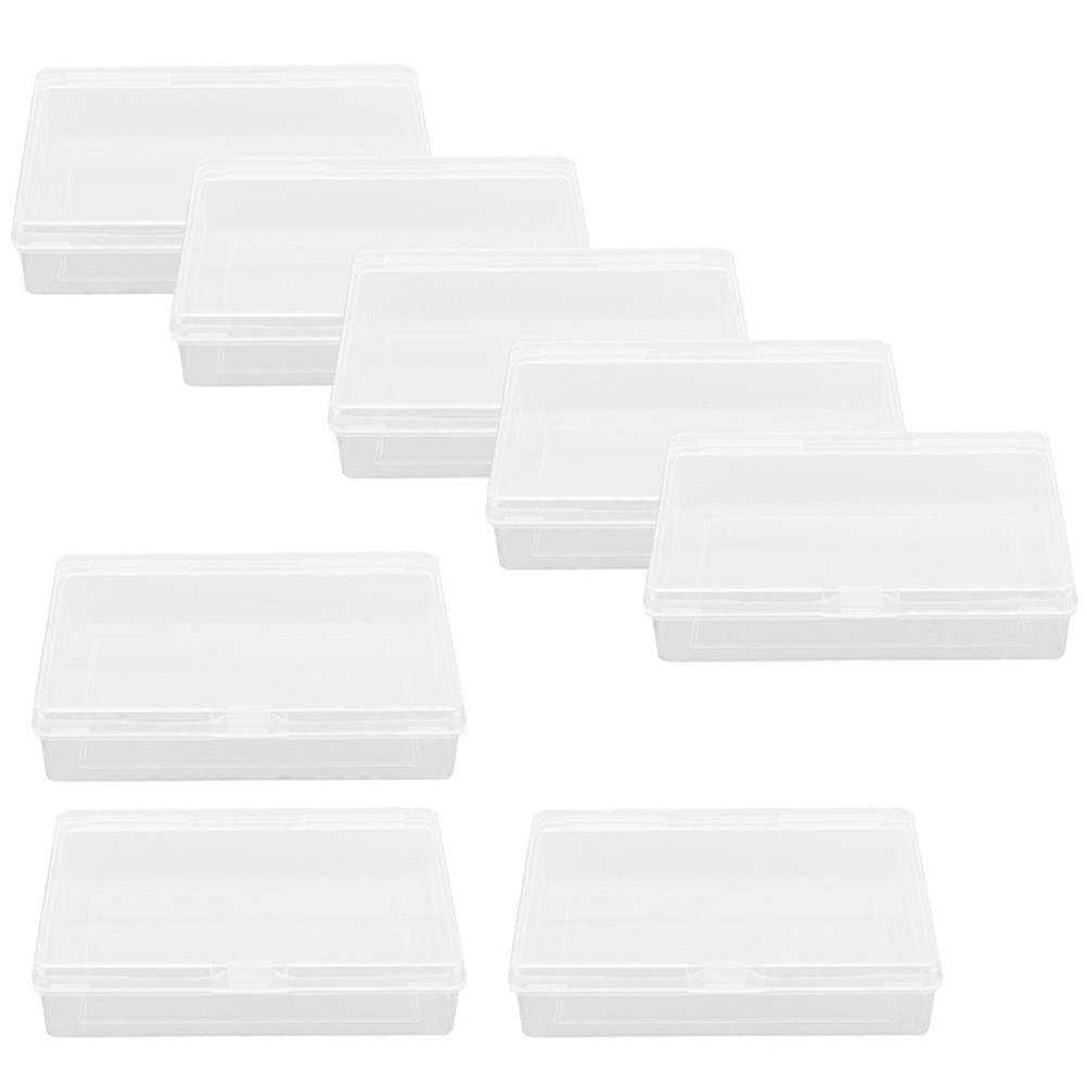 Transparent Poker Cards Case 16 Pcs Set Perfect For Travel And Game Use Featuring Durable Storage Function