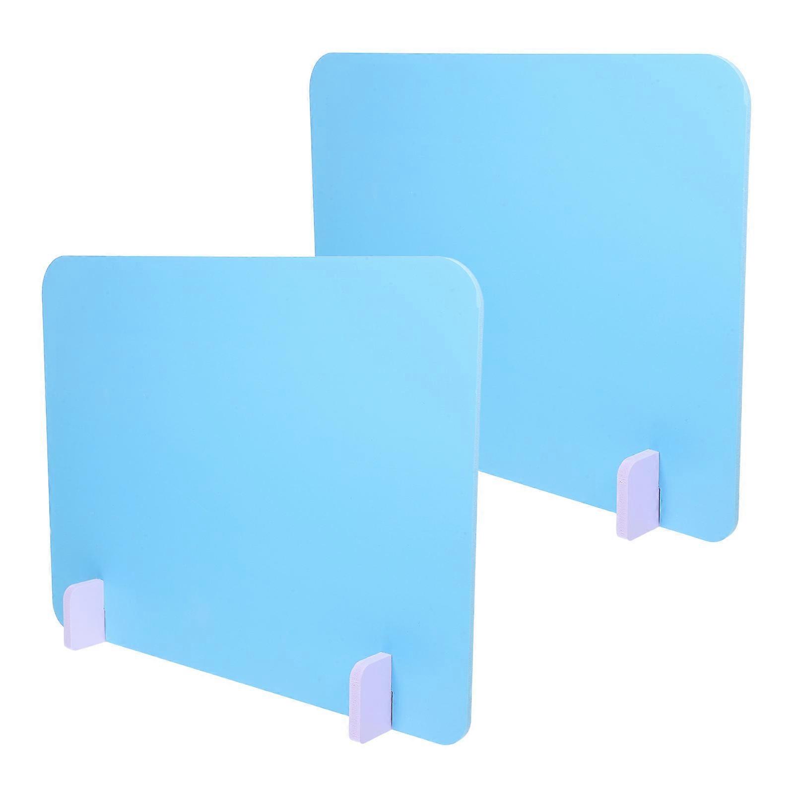 Office Desk Divider Acoustic Desktop Privacy Panel 4Sets for Students