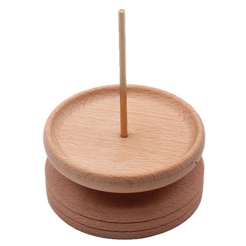 Handmade Wooden Spool Holder for Sewing Thread 3Pcs Useful Organizer