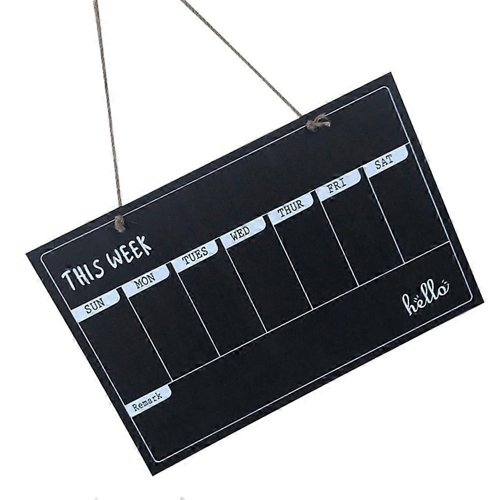 Wood Blackboards 3Pcs Rectangular Chalkboards For Kids Crafts Parties Christmas Daily Use 39.5 X 26.5 X 0.25 Cm Reusable