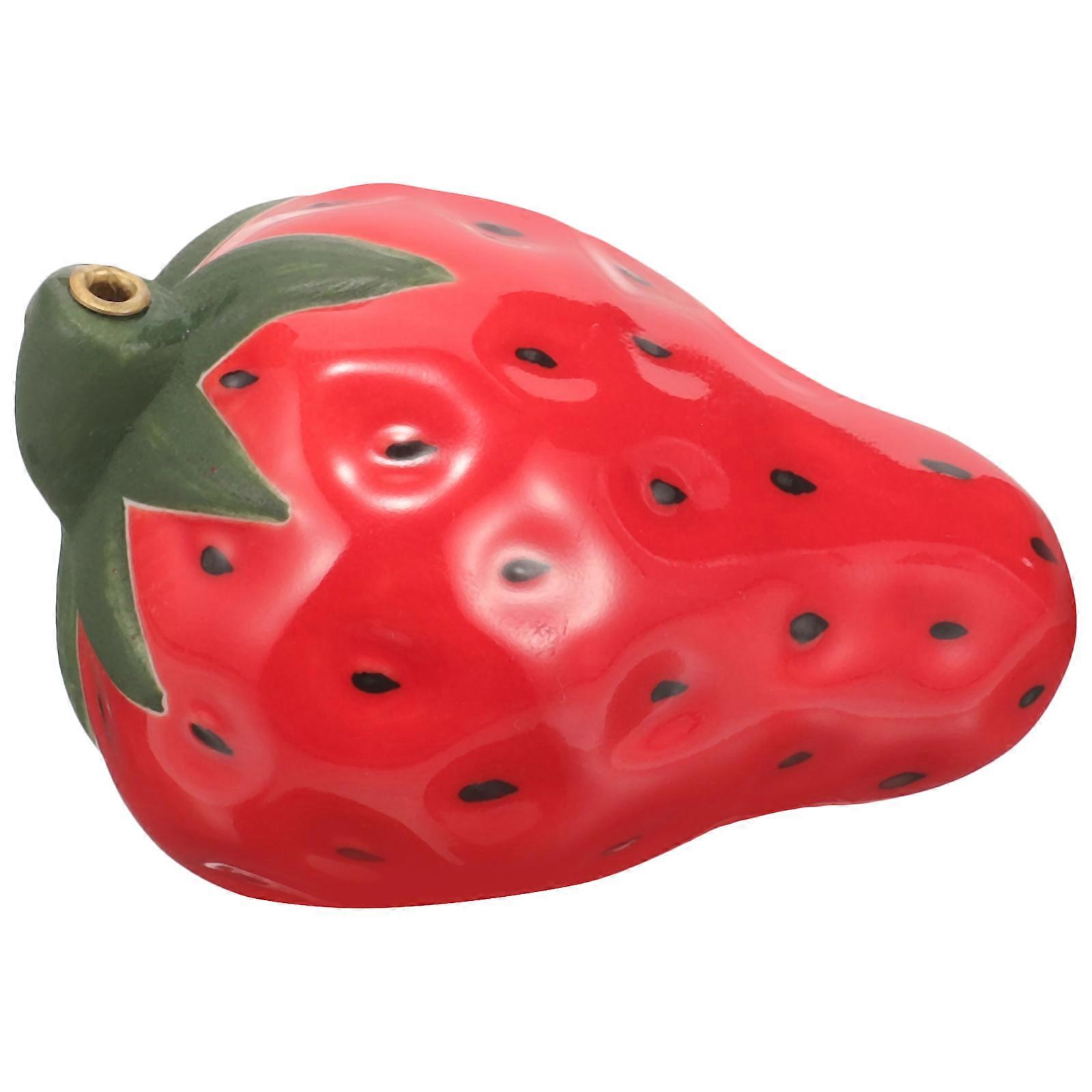 Decorative Strawberry Incense Holder Ceramic Incense Holder for 4Pcs
