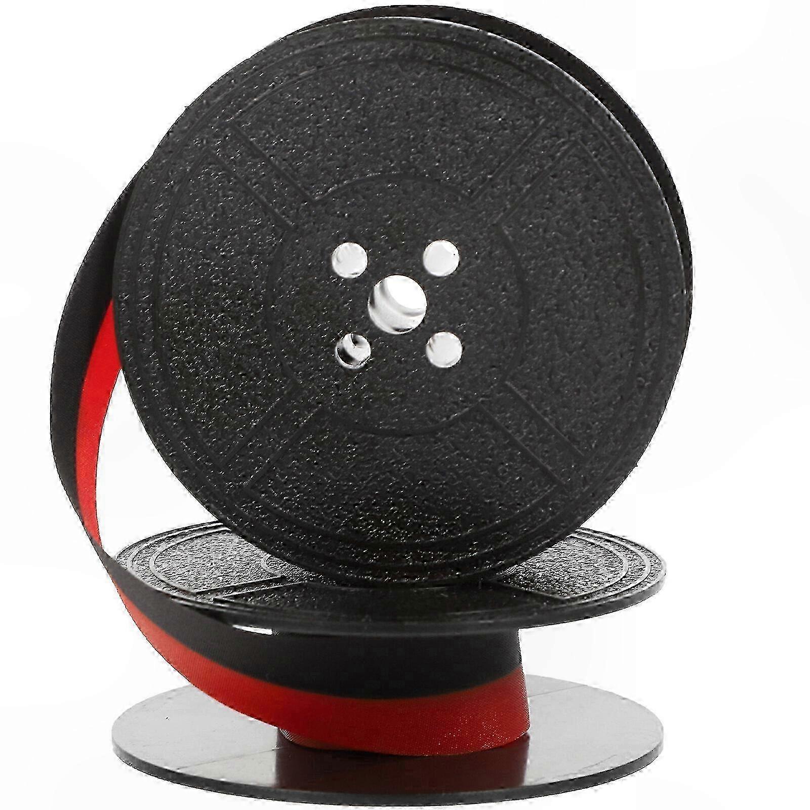 Durable Twin Spool Typewriter Ribbon for Universal Use with Fresh Ink Compatibility