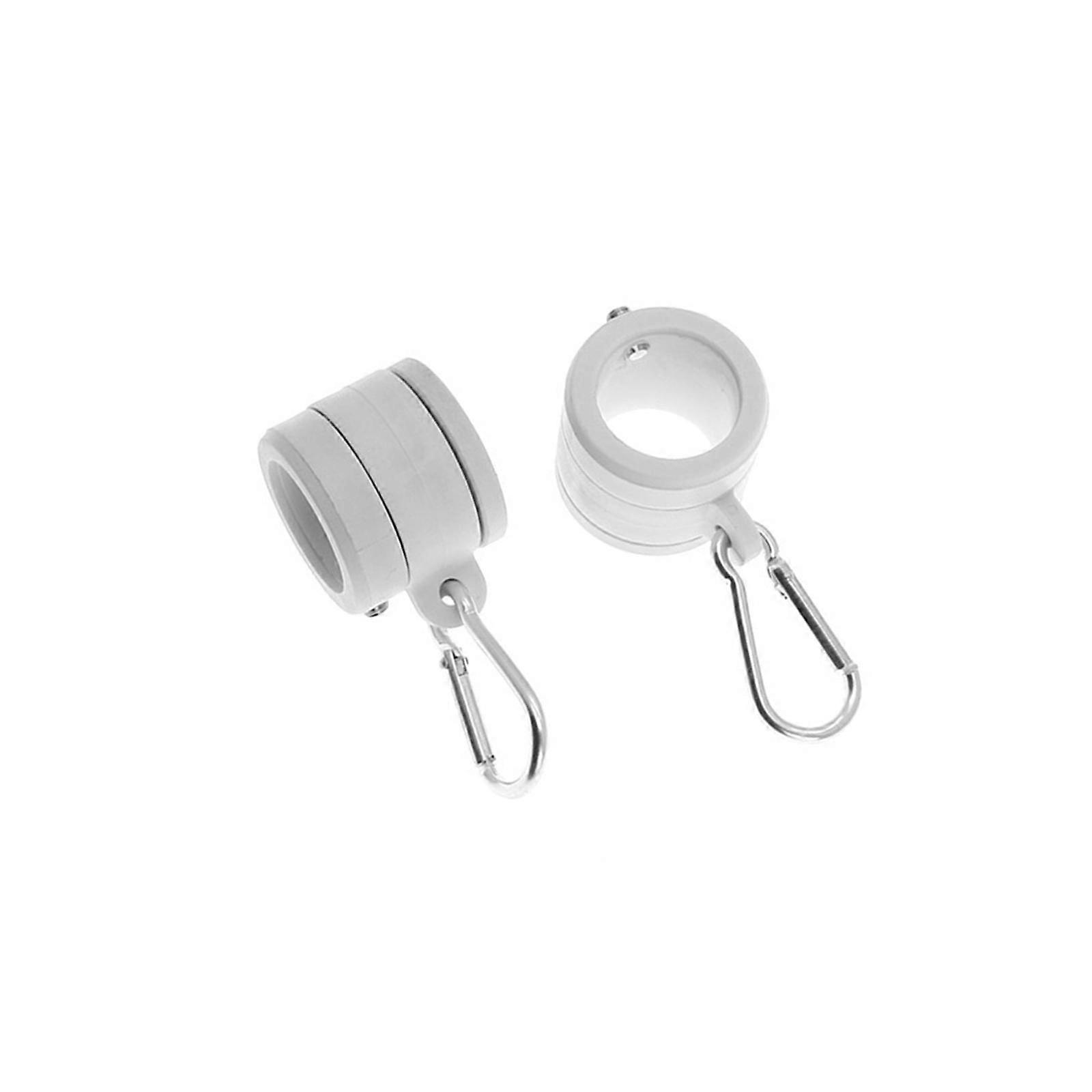 2 Pieces Flag Pole Swivel Set for 1.02-1'' Flag Pole Flagpole Mounting Rings