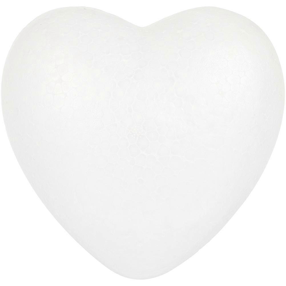 Creative Appearance Heart Shaped Cake Model Foams Dummy For Artists DIY Enthusiasts 11x11x3.93in Practice Skills 1Set