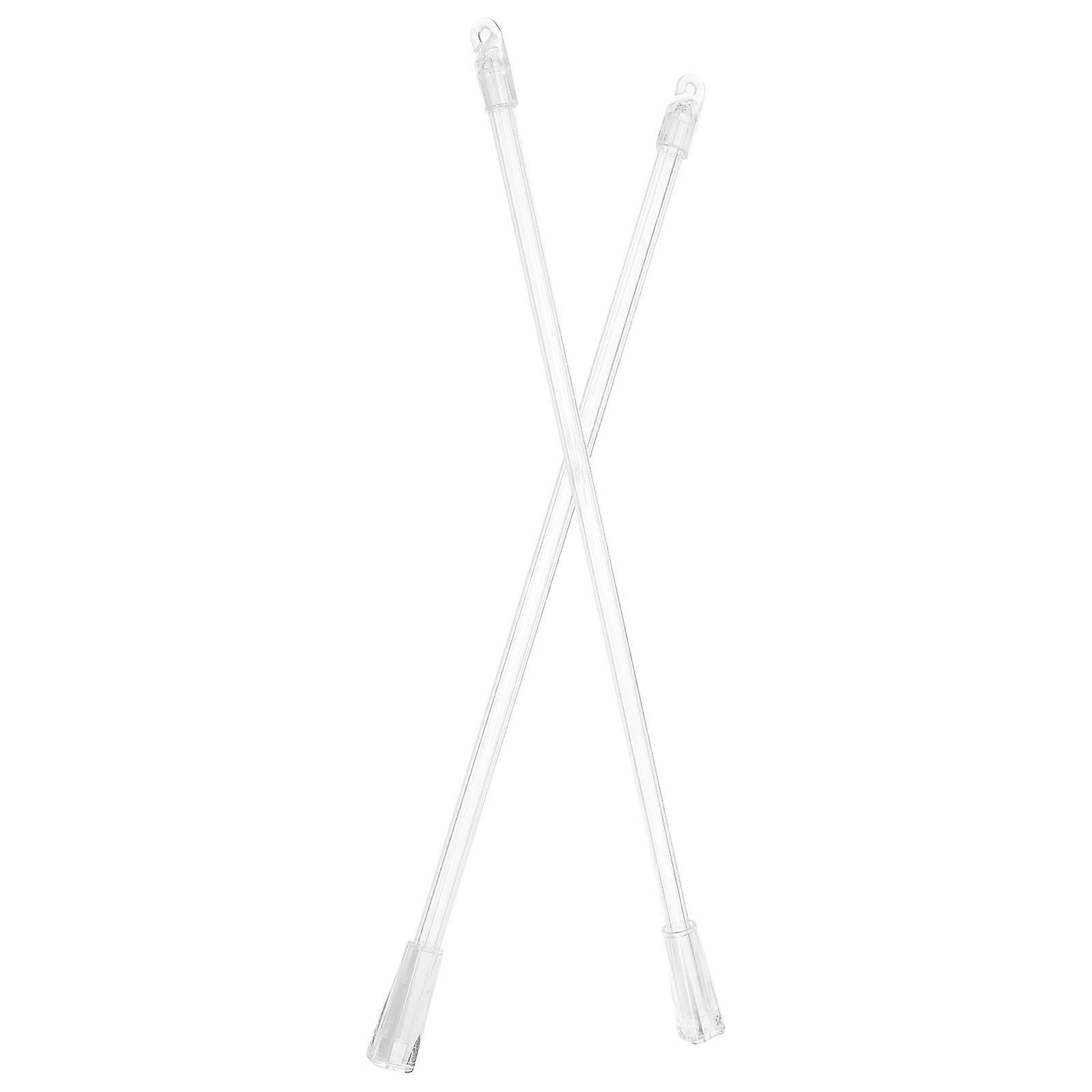 Blind Opener Curtain Stick Replacement for Blinds 6Pcs Transparent Design