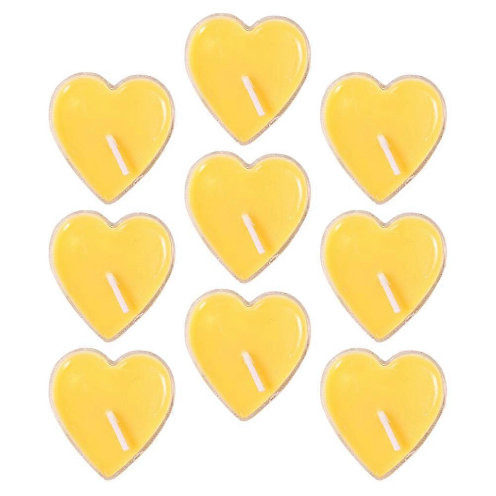 Romantic Heart Shaped Tealight Decorative Proposal Candles Set 27Pcs