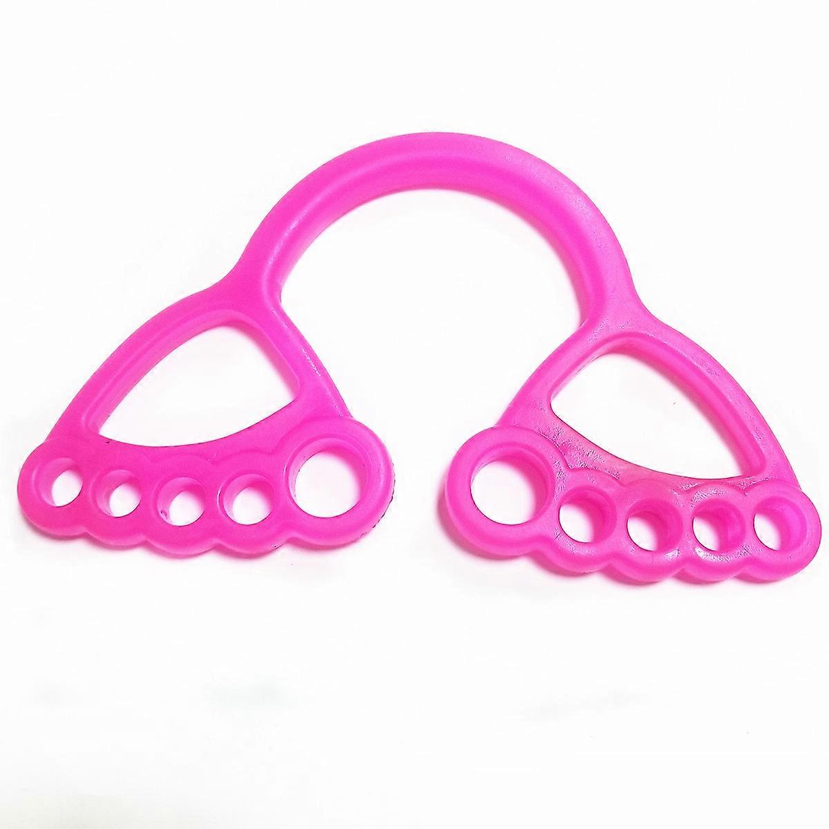 3Pcs Expander Elastic Pull Rope Resistance Bands For Home Use In Pink For Warm-Up And Pilates Training