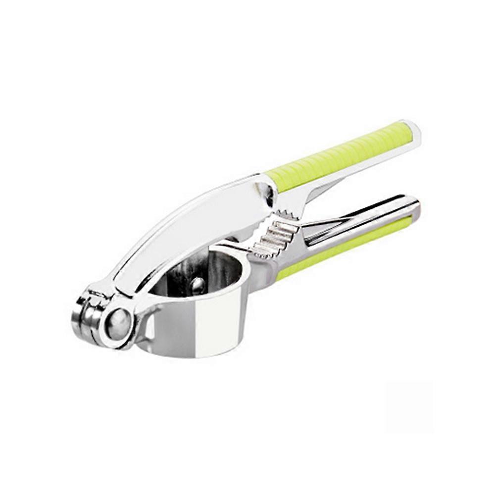 2Pcs Garlic Press Ginger Press Mincer for Kitchen Use in Green