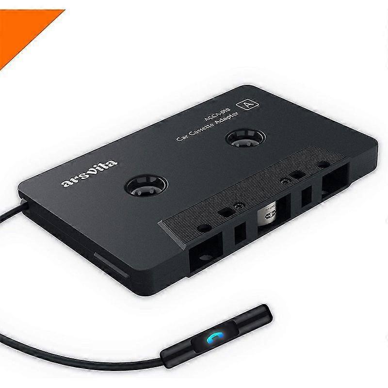 Minglan Car Audio Bluetooth Cassette Receiver, Tape Player Bluetooth 5.0 Cassette Aux Adapter