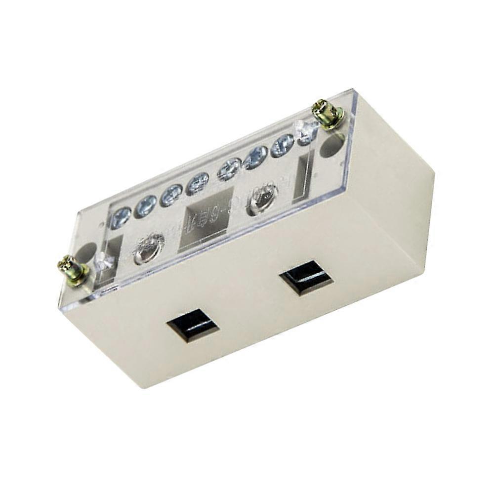 Cord Splitter Box Wire Terminal Block Two-in and Eight-Out for Home 1Pcs