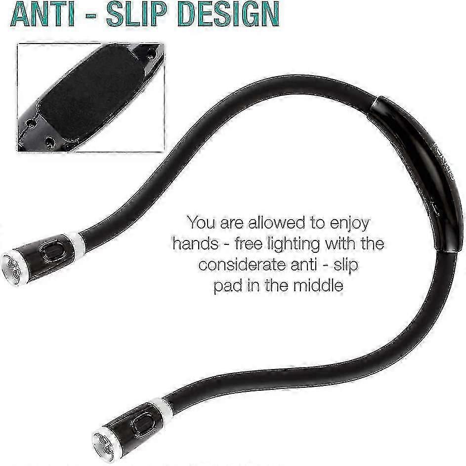 Rechargeable 4 Led Neck Reading Light