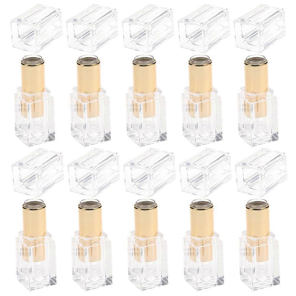 DIY Plastic Empty Lipstick Tubes for Lip Balm 30Pcs Refillable Vials
