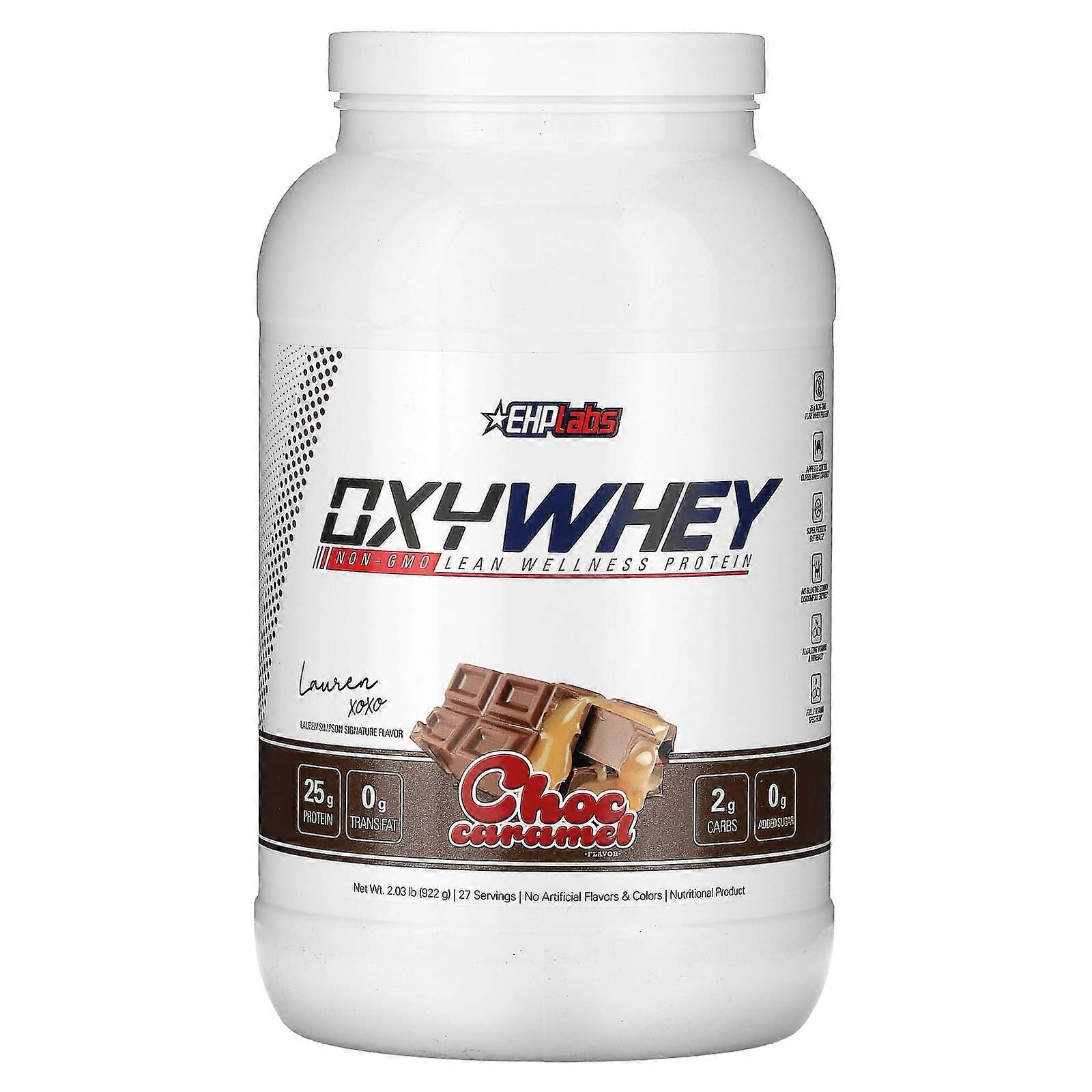 OxyWhey, Lean Wellness Protein, Choc Caramel, 2.03 lb (922 g)