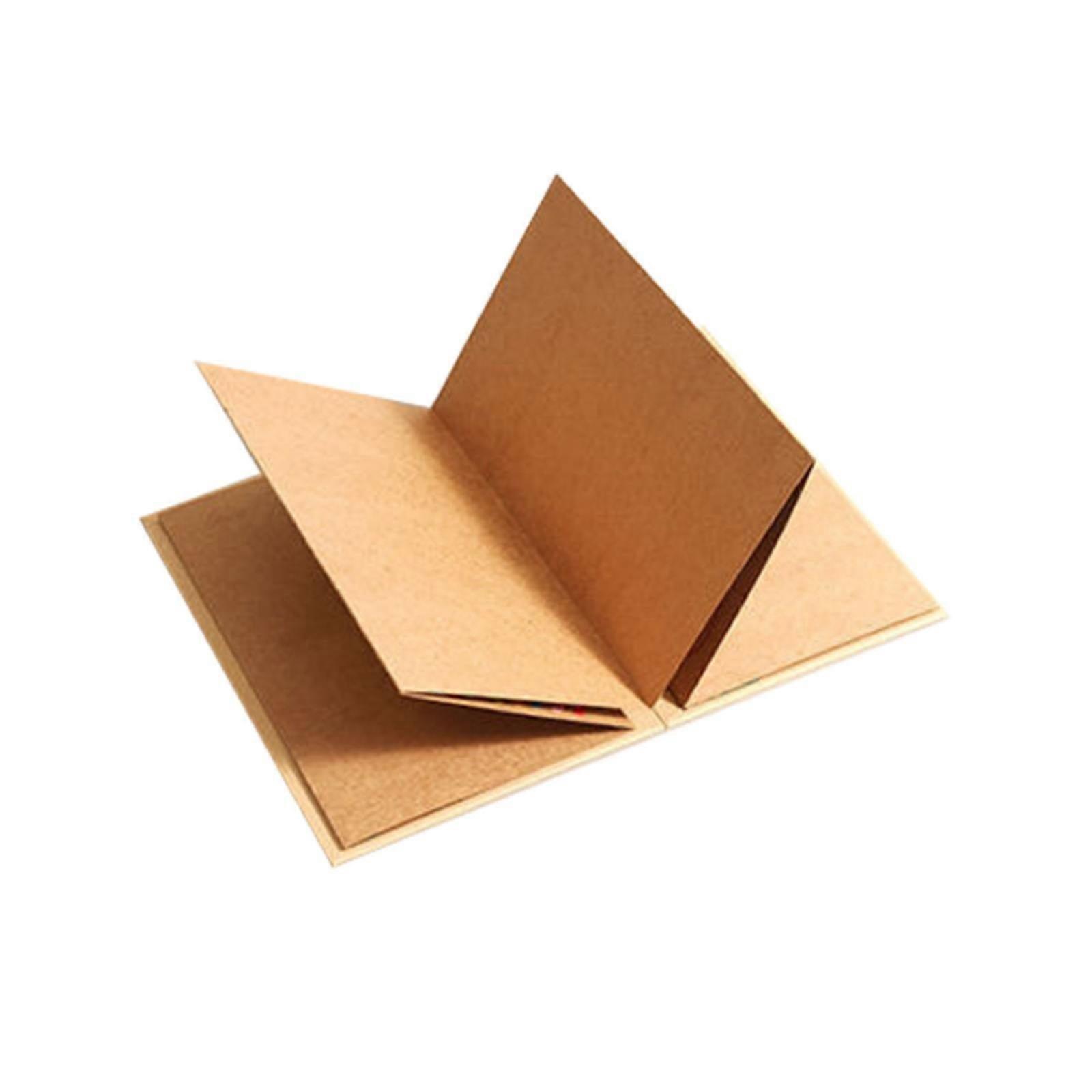 XIUH Home Decoration Clipbook Album DIY Photo Collection in Four Sizes, Accordion Stretchable Folding Kraft Paper, Compatible with 2024 Graduation,