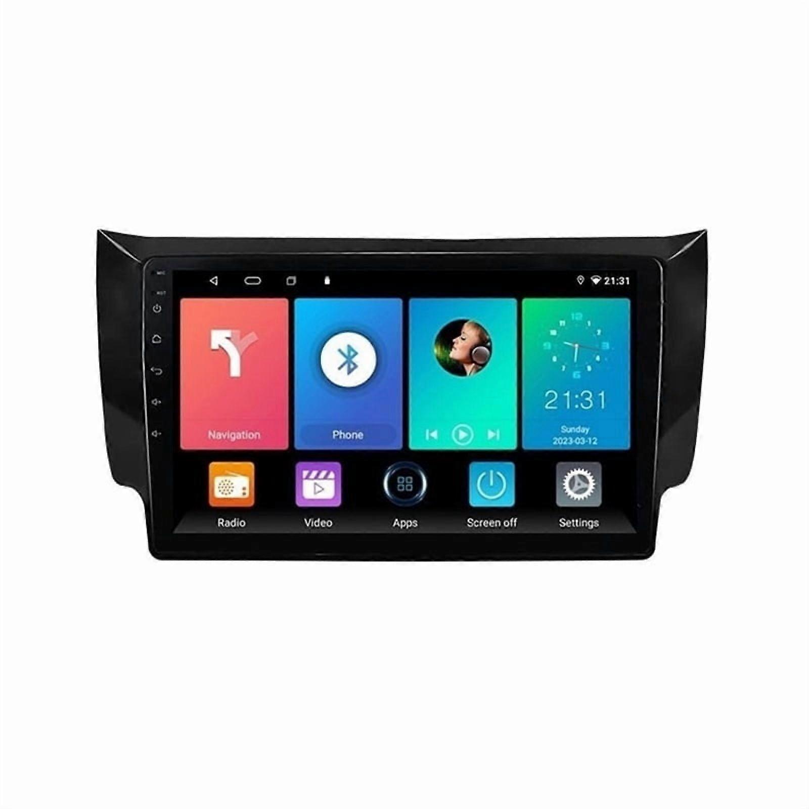Stereo Radio Android Carplay for Nissan Sentra 2013-2019 2+32g