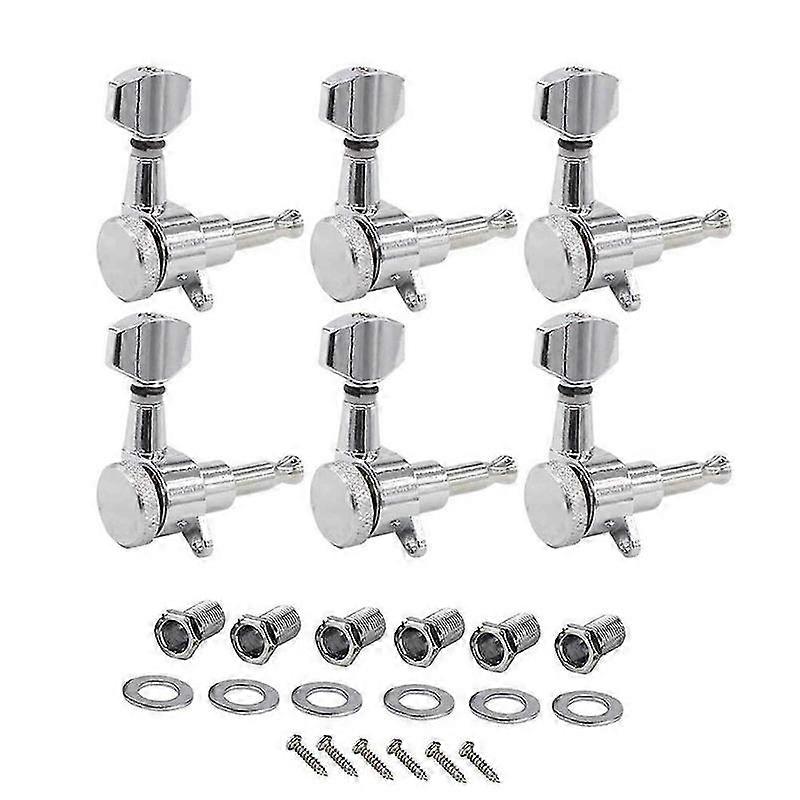 Guitar Locking Tuners String Tuning Pegs Machines Heads Set for Fender Stratocaster Telecaster Guita