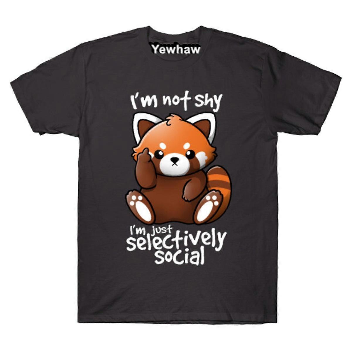 Shy red panda T-shirt