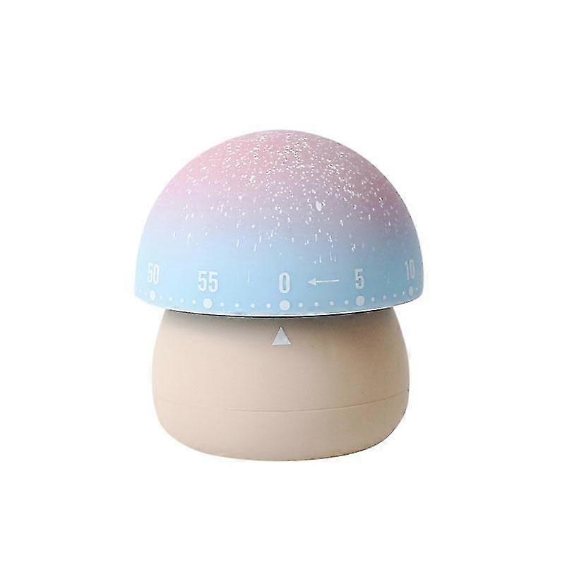 Mekanisk kjøkkentimer Søt sopptimer for barn 60 minutter Manuell nedtellingstimer for matlagingsverktøy for hjemmestudier