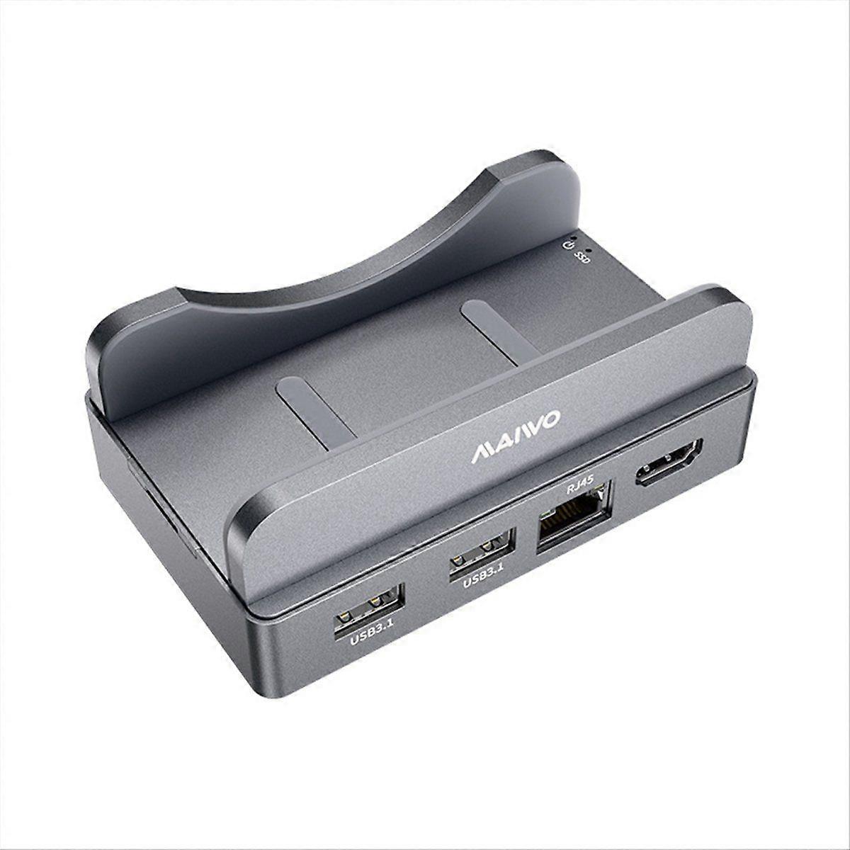 10 in 1 for Mini Type C Dock 10Gbps SSD Enclosure Support 8TB M.2 NVME / SSD for Mini / Pro