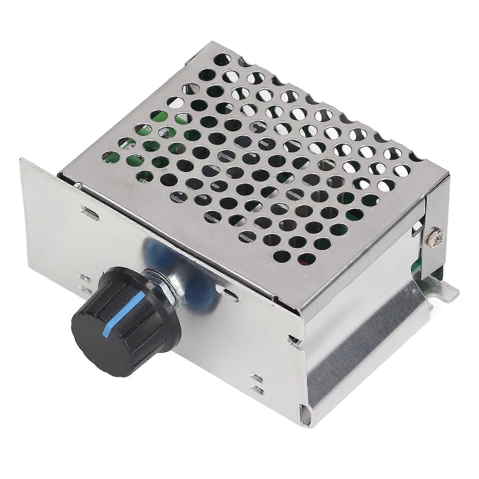 DC Motor Speed Regulator 10A Switch Brush Motor Speed Controller AC220V Input DC10‑210V Output