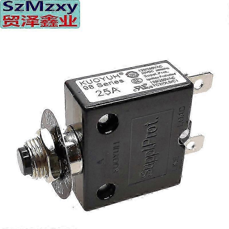 Kuoyuh 98 Series Electrical Overload Protector for 3a 4a 5a 6a 7a 8a 9a 10a 11a 12a 13a 15a 16a 18a 20a 25a 30a 35a 50a