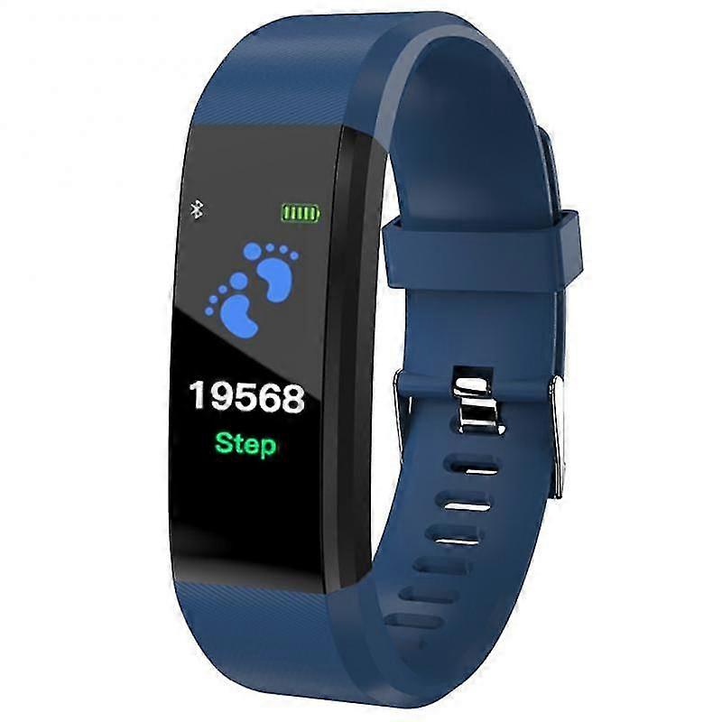 115plus M5 Smart Bracelet Sports Pedometer Watch Fitness Running Walking Tracker Heart Rate Pedometer Smart Band For Ios