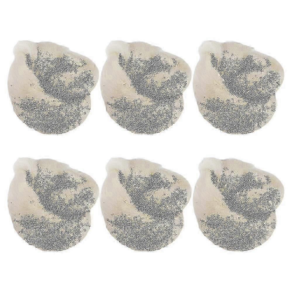 6pcs Lambs Wool For Toes Supple Toe Separator Sweat-absorbing Overlapping Toe Separator