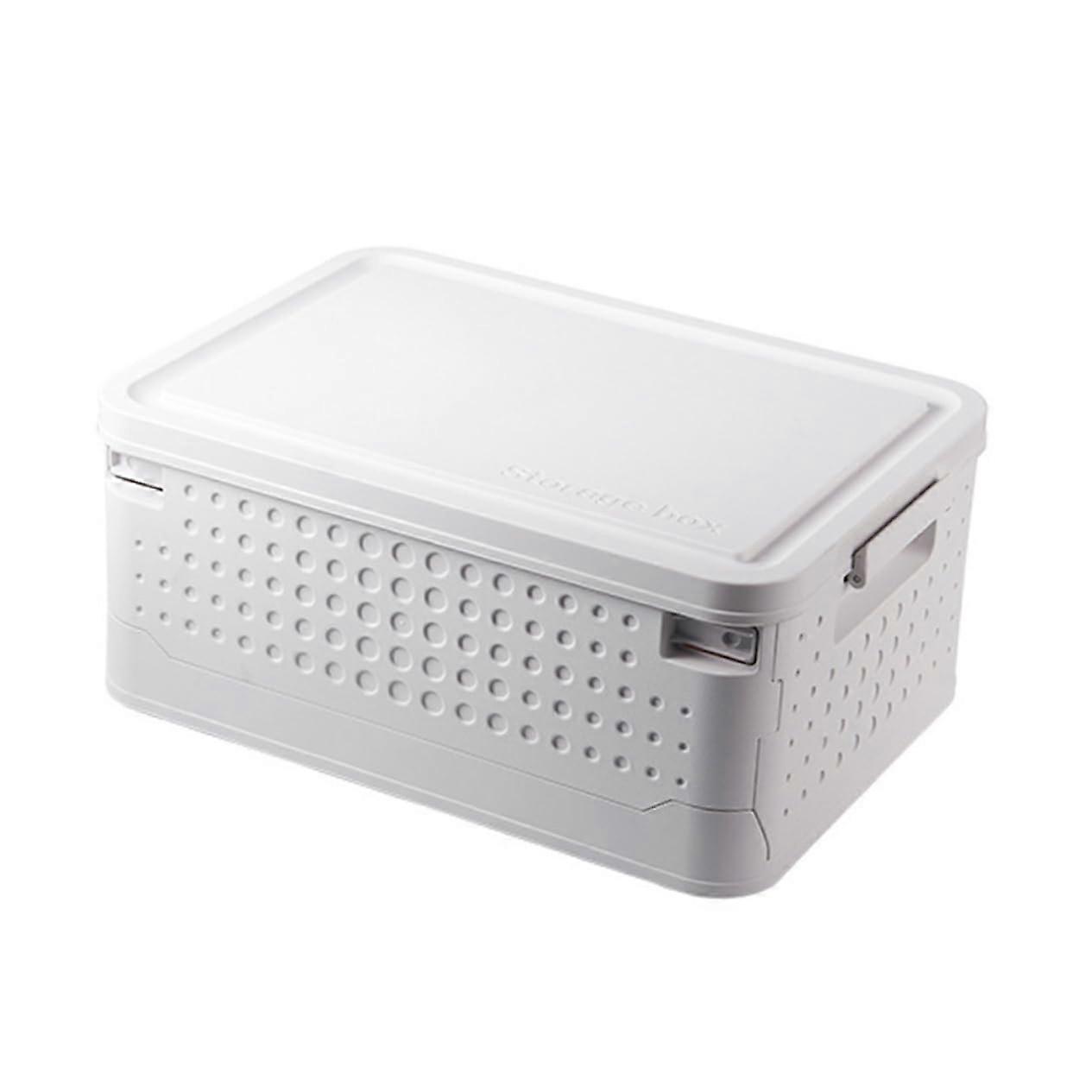 Folding Plastic Storage Box Large Clothes Storage Container Multipurpose Collapsible Organizer For Home And Bedroom