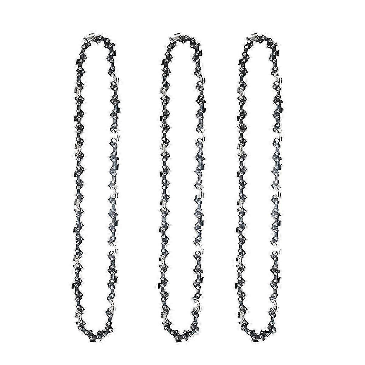 3Pcs Chainsaw Chain Universal Part 3/8in Pitch 1.3mm Middle Guide Tooth Thickness for Craftsman 2025