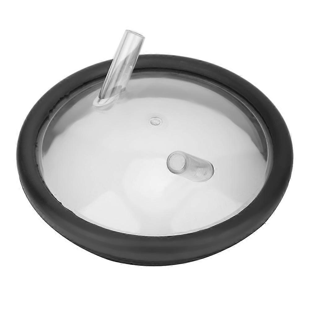 Plastic Transparent Milk Bucket Lid And Gasket For Milking Machine Two Open Lid