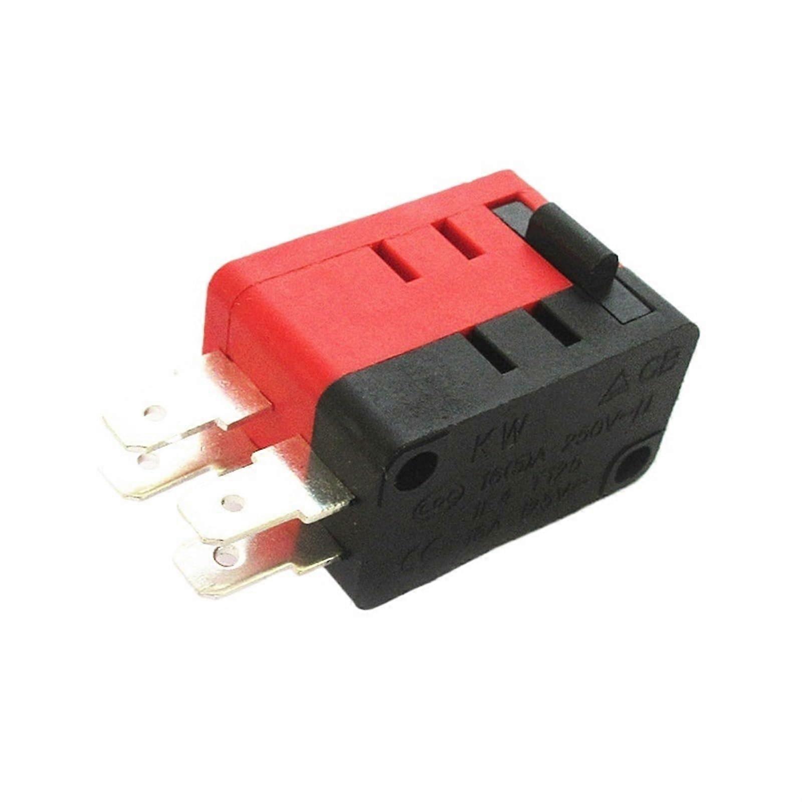 Double Microswitch Silver Contact Limit Switch 16A 250V 4.8mm Pin Set of 5