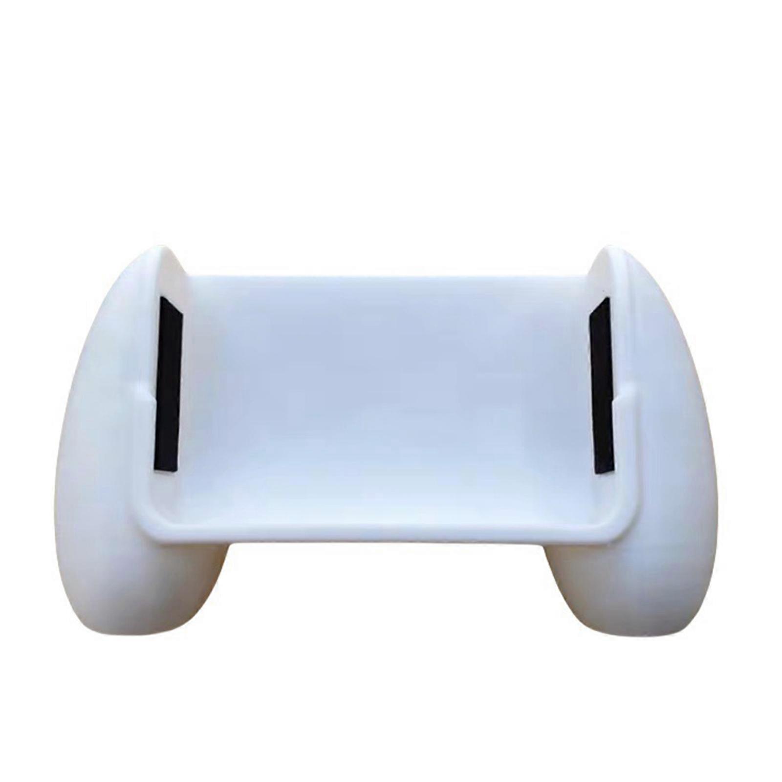Shockproof Lightweight Slip Controller Handle Grip With Fit Ergonomic For Retroid Pocket Extended Handheld Gaming Build  White