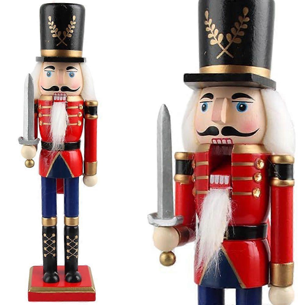 The Nutcracker Soldier Dewniany Christmas Decorative Figurine