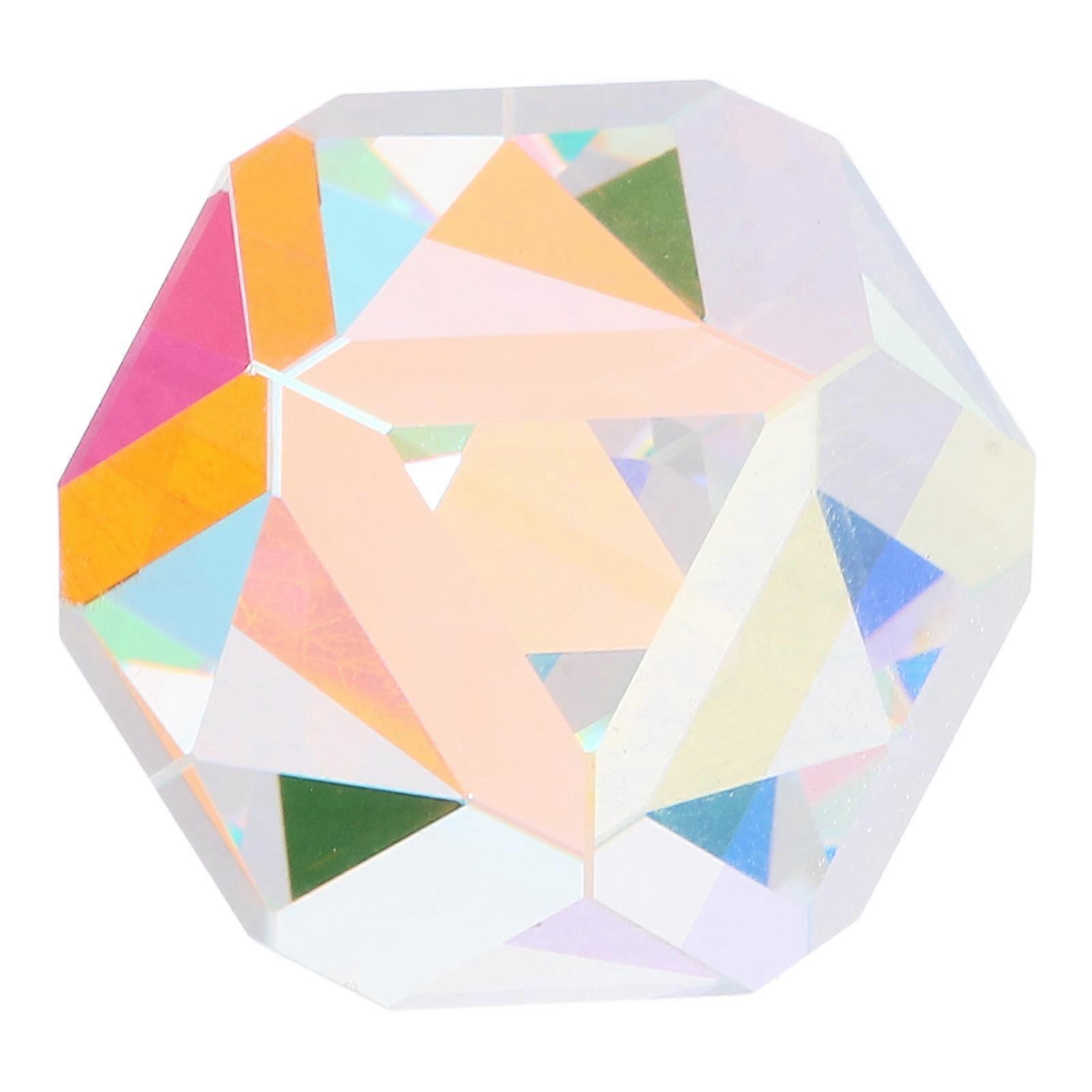 Color Crystal Glass Prism for Optical Experiments in Science Education