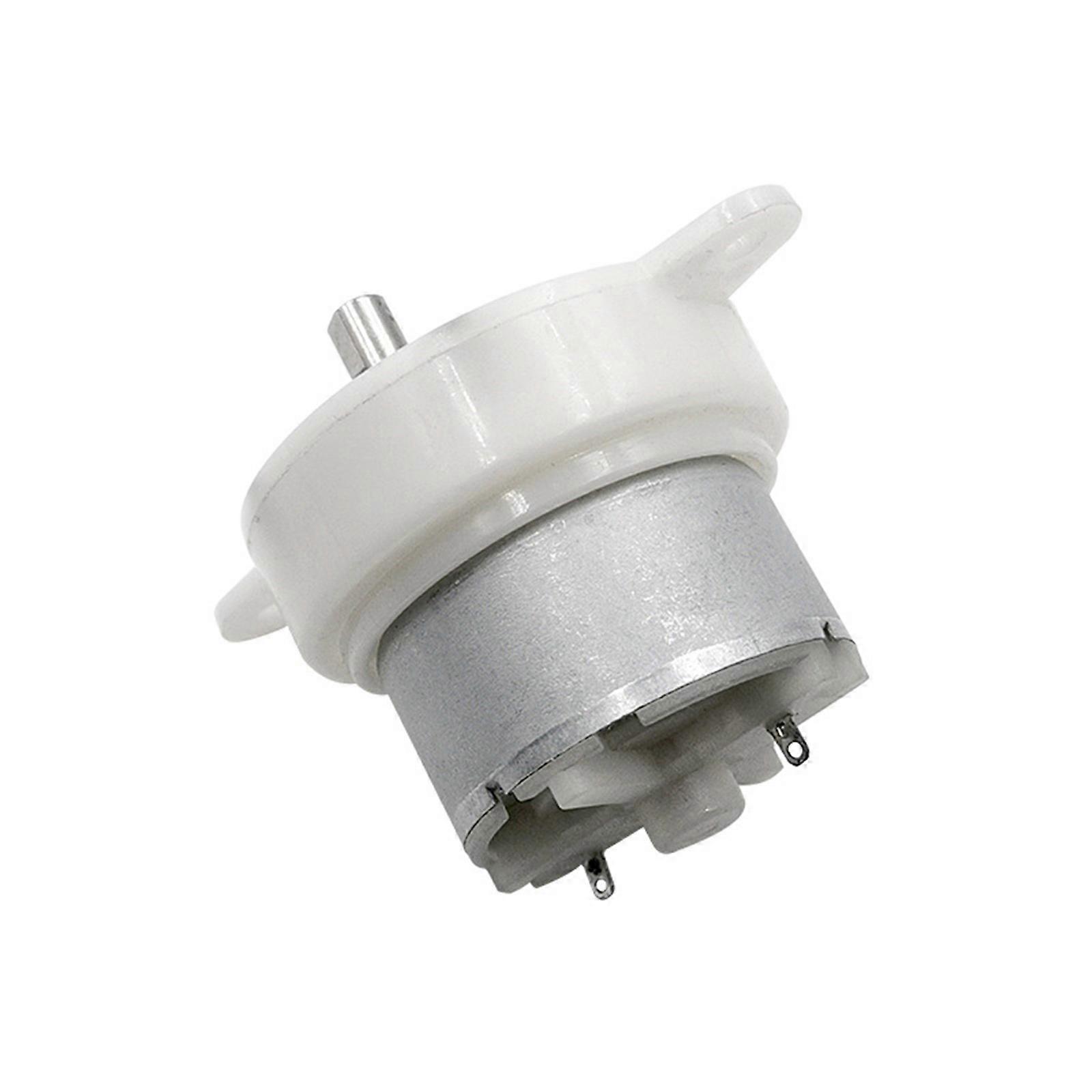 DC12V Electric Motor Small Size 3RPM Low Noise Reversible Easy Installation for Display Stands Multicolor