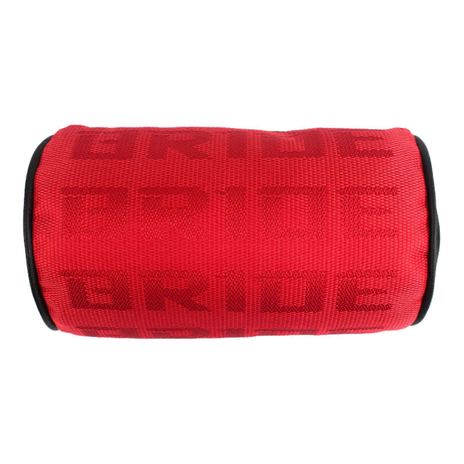 Memory  Headrest  Vehicle Office Use Contoured Neck Support Machine Washable Cover  Red